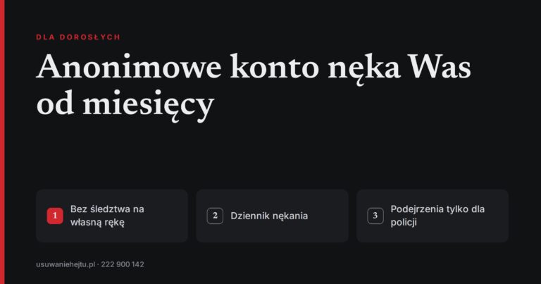 Anonimowe konto neka od miesiecy
