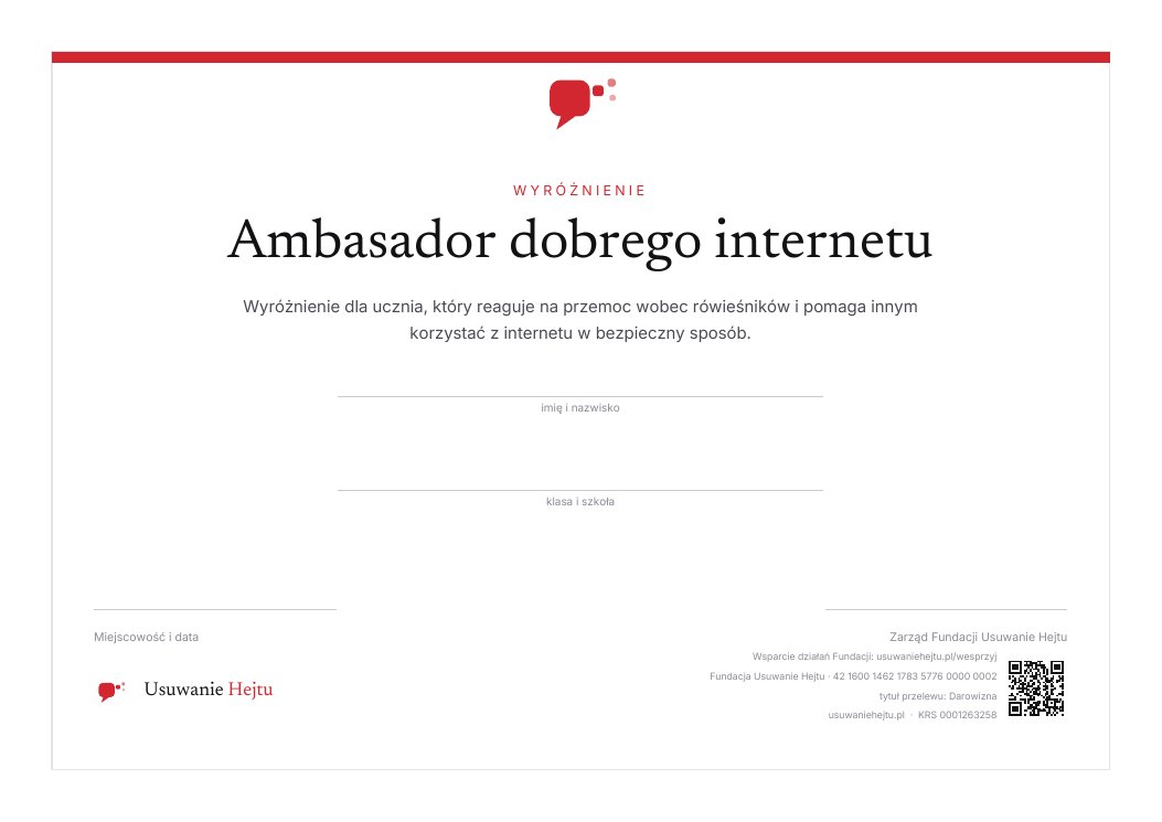 Podgląd: Ambasador dobrego internetu