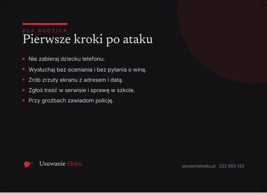 Podgląd: Pierwsze kroki po ataku