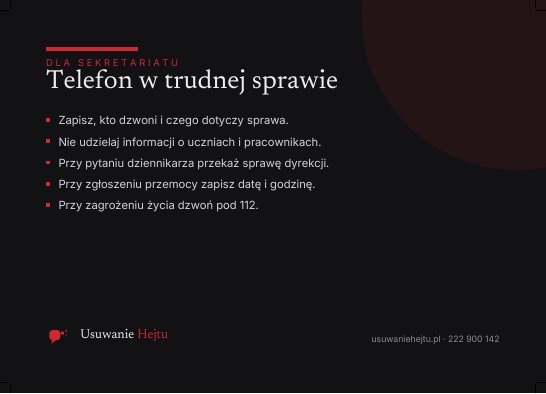 Podgląd: Telefon w trudnej sprawie
