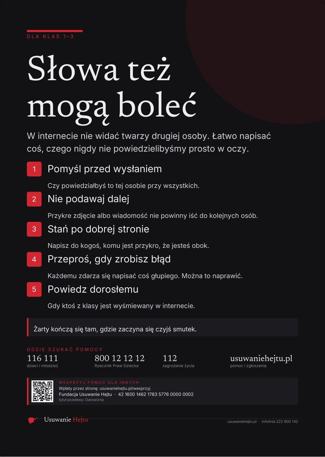 Podgląd: Słowa też mogą boleć