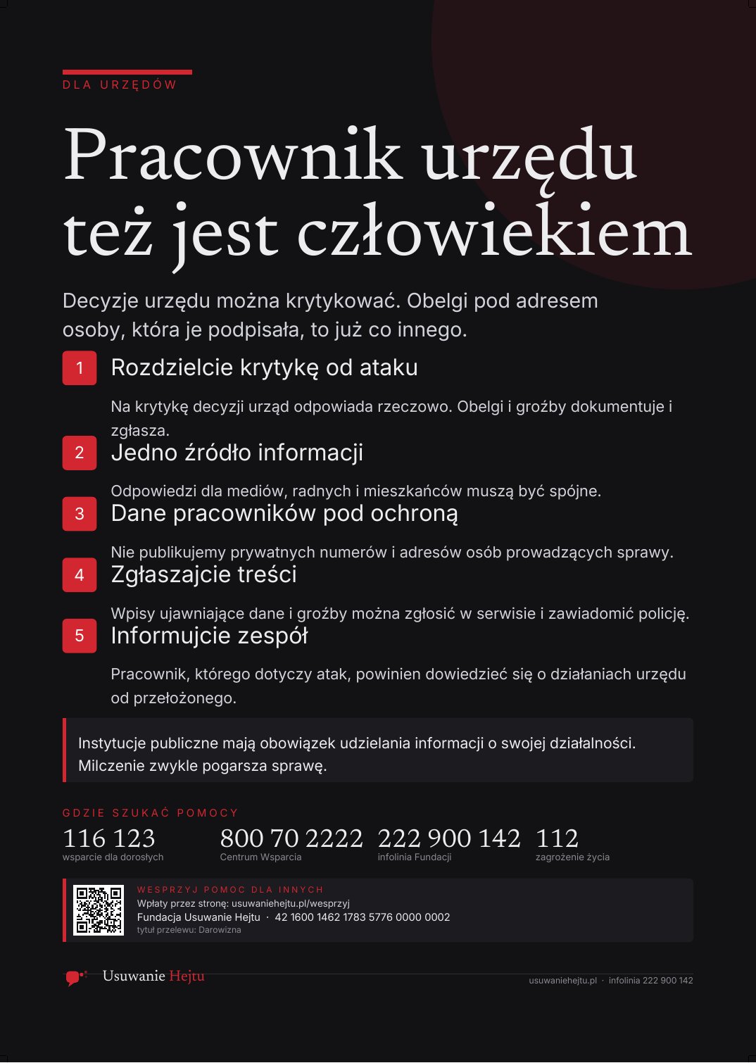 Podgląd: Pracownik urzędu też jest człowiekiem