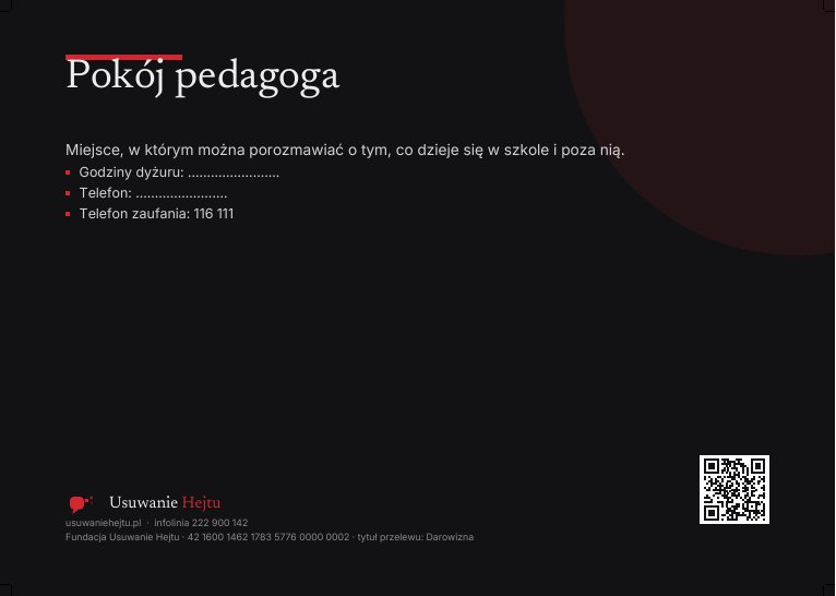 Podgląd: Pokój pedagoga