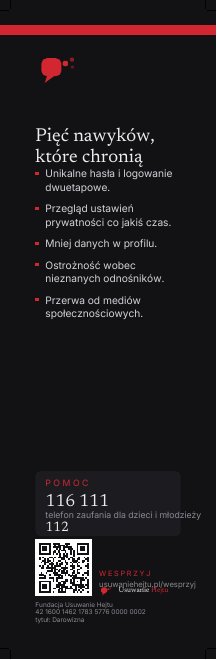 Podgląd: Pięć nawyków, które chronią