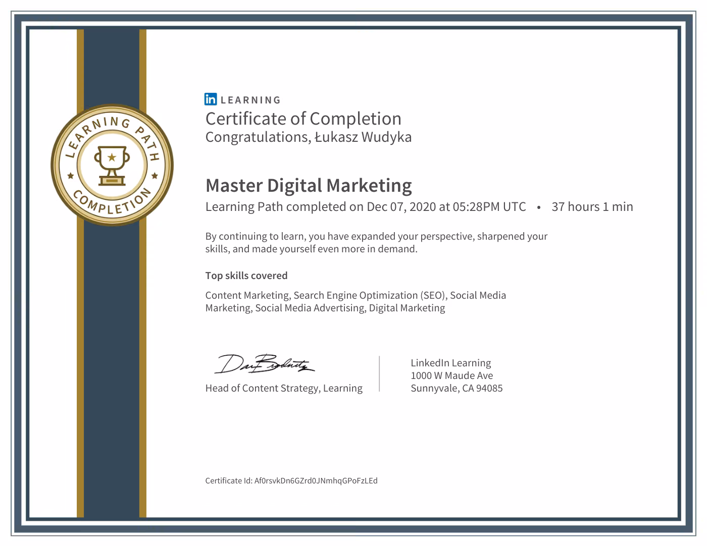 2020 12 07 Master Digital Marketing