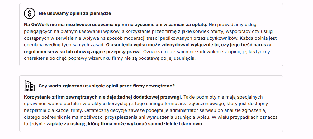 Jakie treści są usuwane v2