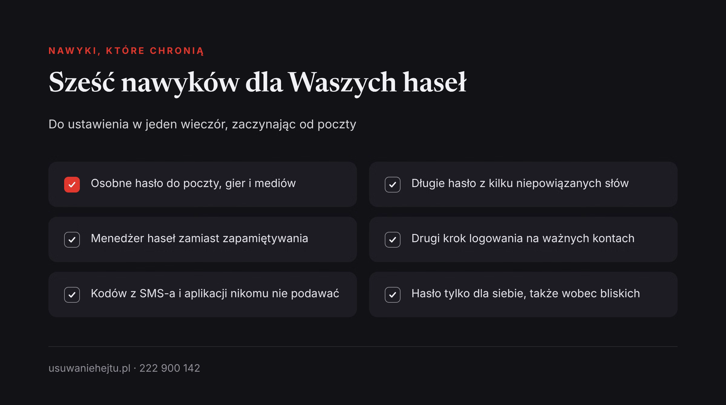 Hasła nastolatków i bezpieczeństwo kont: sześć nawyków, które chronią konto przed przejęciem