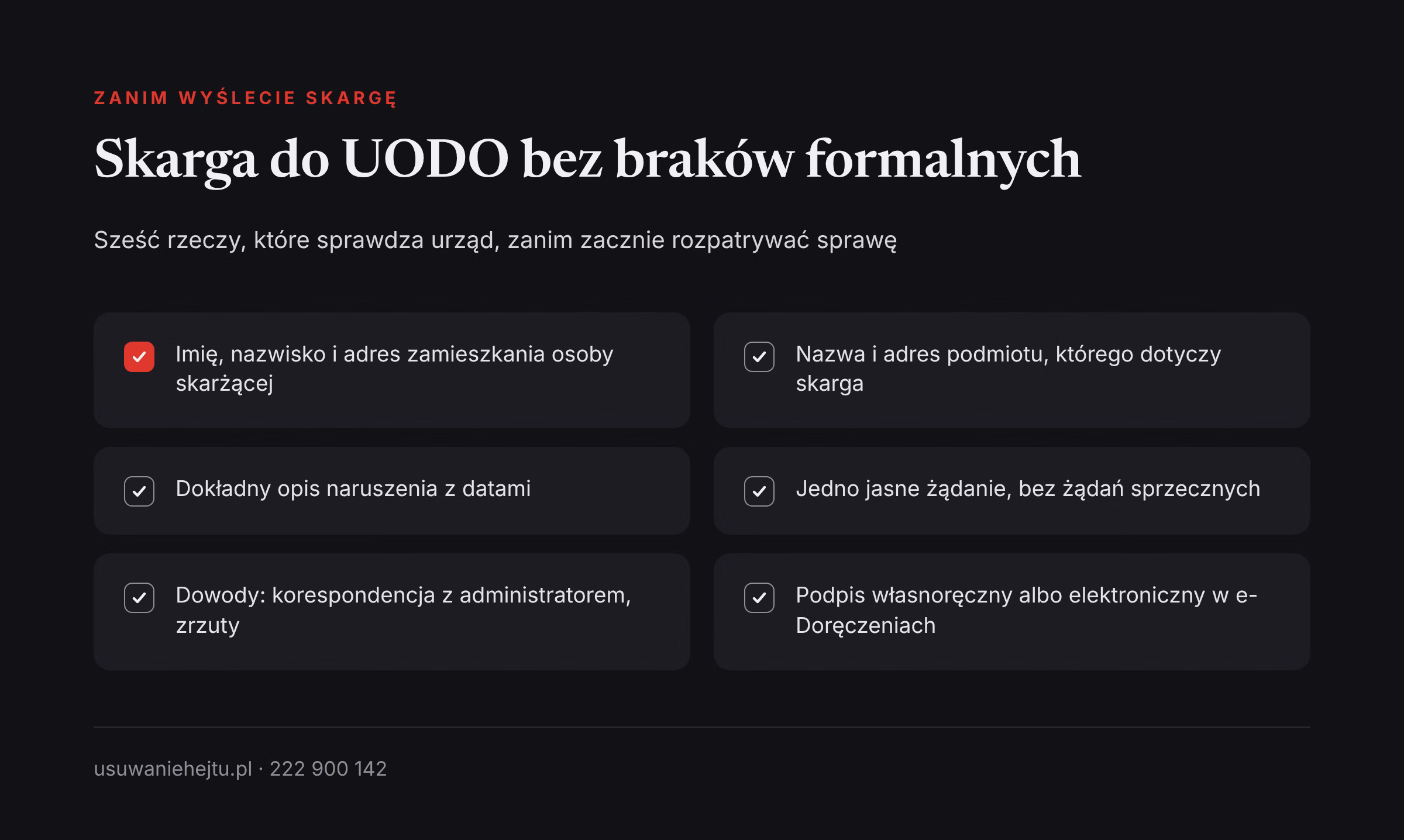 Sześć elementów skargi do Prezesa UODO, których brak wydłuża postępowanie, na tle UODO statystyki skarg za 2025 r.