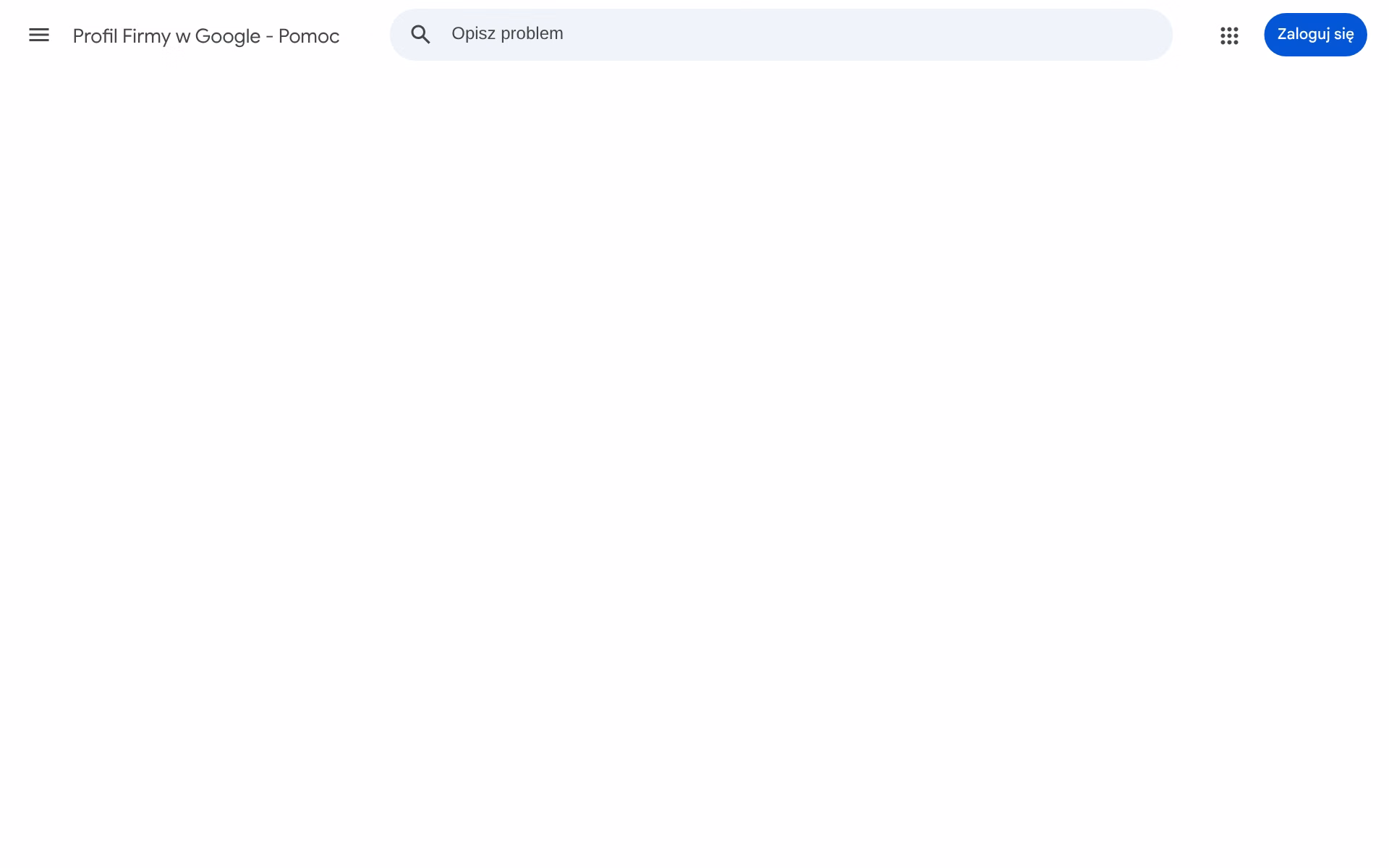 Źródło: Pomoc Profilu Firmy w Google Strona pomocy Google o zgłaszaniu opinii w Profilu Firmy, przydatna przy opiniach o pracodawcy w internecie